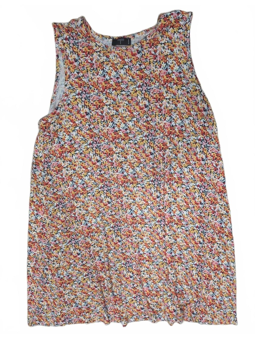 Tahari Woman Floral Sleeveless Dress Size 1X